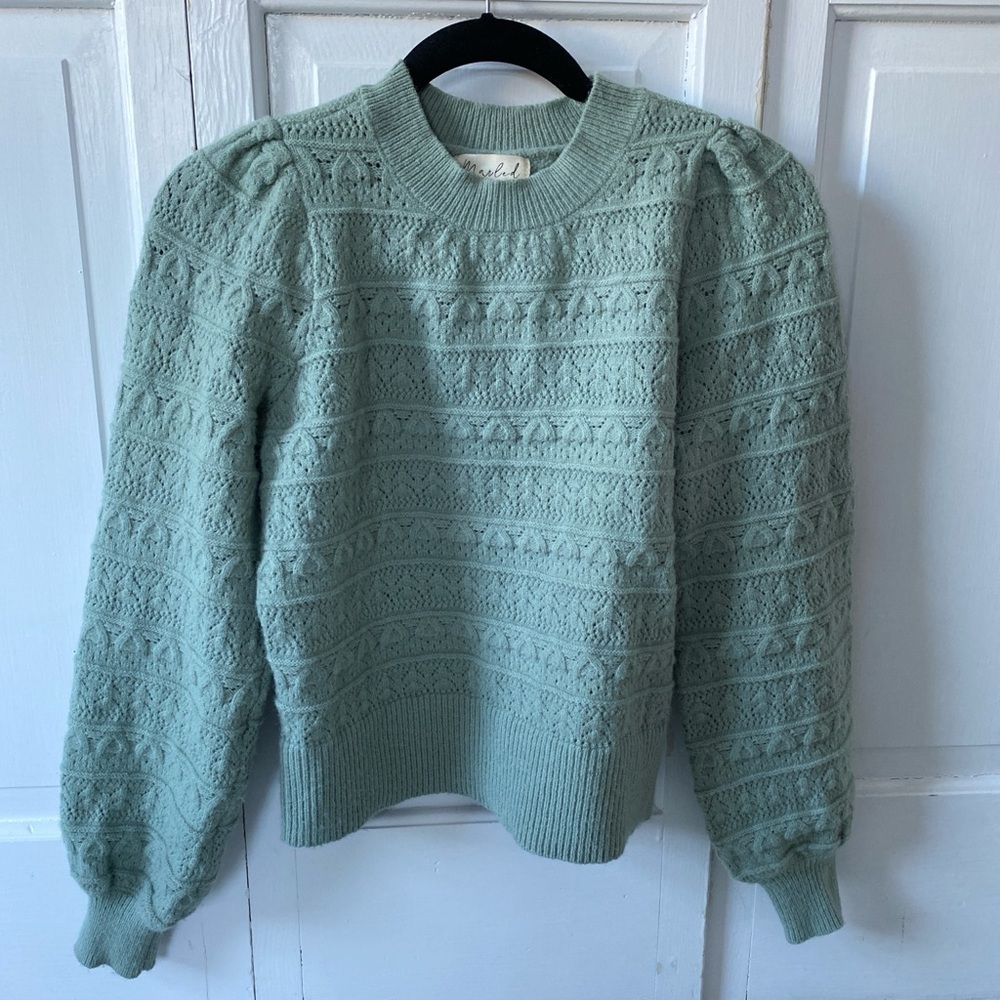 Mint Green Women's Sweater size Xs Fits like small